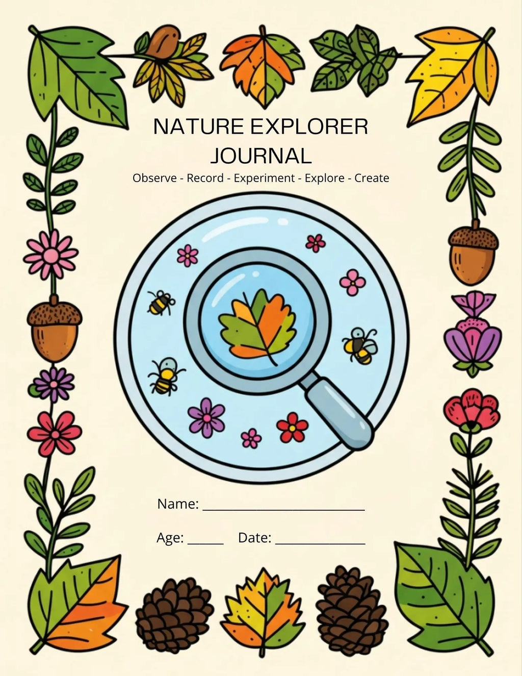 NATURE EXPLORER JOURNAL SavoirMalin