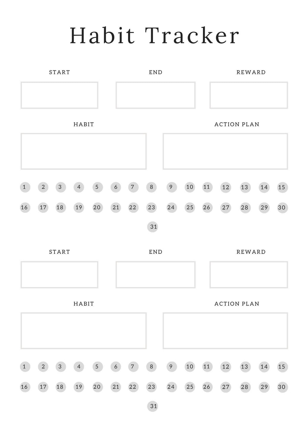 HABIT TRACKER
